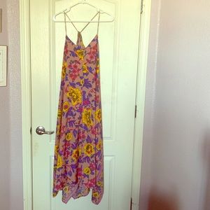 Billabong asymmetrical maxi dress